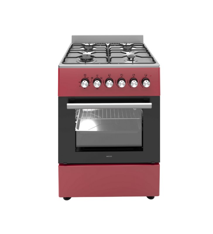 Wiggo WO-E603R(RX) Gas-Elektro Fornuis 