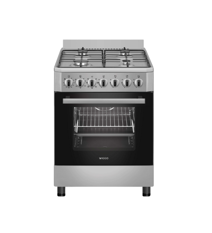 Wiggo WO-E605R (XX) Gas-Elektro Fornuis RVS