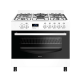 Wiggo WO-E909R(WW) Gas-Elektro Fornuis