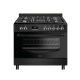 Wiggo WO-E909R(BB) Gas-Elektro Fornuis