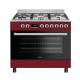 Wiggo WO-E969R(RX) Gas-Elektro Fornuis